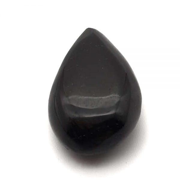 tropfenförmiger Strahlenschutzanhänger Obsidian